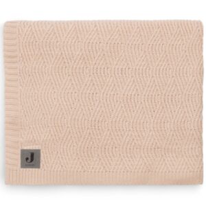 Jollein® Pletena odejica 75x100cm River Knit, Pale Pink