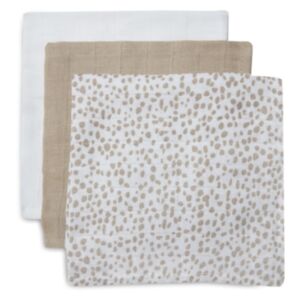 Jollein® Tetra pleničke Muslin 31x31cm, Dotted (3pack)