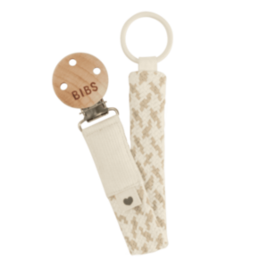 Bibs® Priponka za dudo, Ivory/Vanilla
