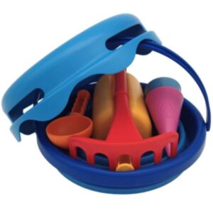 COMPACTOYS Set za pesek 7v1, Blue