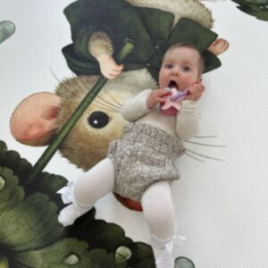 LIZY KIDS® Igralna podloga, Moss Heirloom Mouse