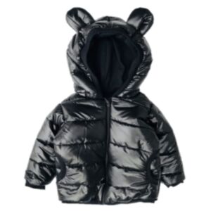 ILOVEMILK Otroška bundica/Jaknica Teddy bear, Black