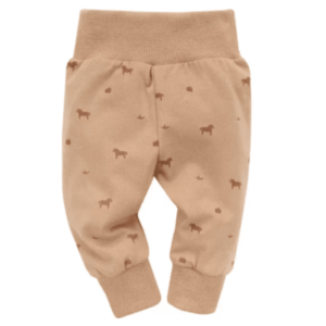 Hlače leggins s patentom WOODEN PONY, Brown