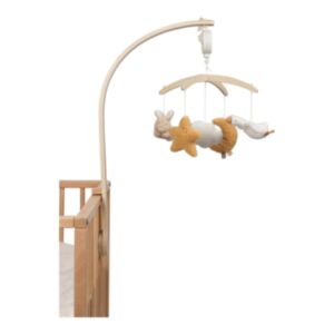 Little Dutch® Lesen glasbeni vrtiljak, Newborn Naturals