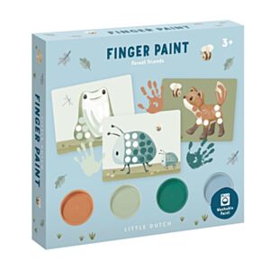 Little Dutch® Set za barvanje s prsti, Forest Friends