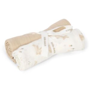 Little Dutch® Komplet 2 tetra pleničk, Baby Bunny