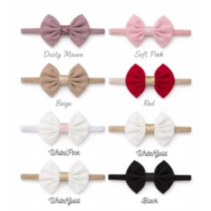 Modna princesa Baby naglavni trakec, Tekstil Bow