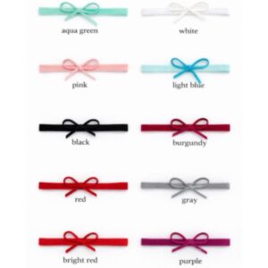 Modna princesa Baby naglavni trakec, Mini Bow