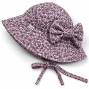 Puffi® Otroški poletni klobuček z mašno, Vintage Berry