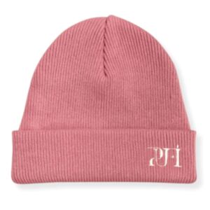 Puffi® Kapa beanie knitted organic cotton, Rose