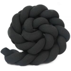 Puffi® Obroba za posteljico kitka, Dark grey melange