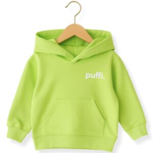 Puffi® Otroška jopa s kapuco, Neon