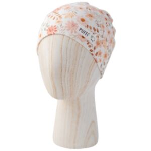 Puffi® Otroška kapa beanie, Pastel flower Peach