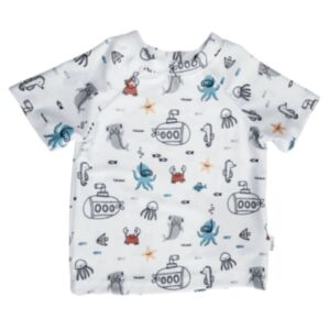 Puffi® Otroška kopalna majica z UV zaščito, Sealife UPF50+