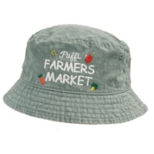 Puffi® Otroški poletni klobuček Farmers Market zaščita UPF50, Green