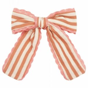 Rockahula Otroška sponka za lase, Stripy Scallop Long Bow