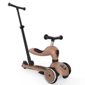 Scoot&Ride® Otroški poganjalec in skiro Highwaykick 1 Push and Go, Mocha