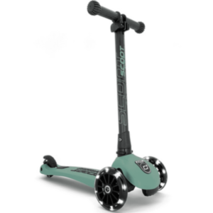 Scoot&Ride® Otroški skiro Highwaykick 3 LED, Forest