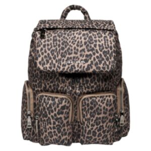 Tiba+Marl® Previjalni nahrbtnik Alto Nylon, Brown Leopard