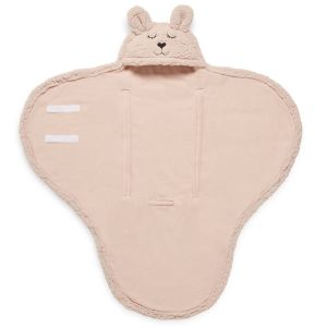 Jollein® Odeja za novorojenčke Bunny, Pale Pink