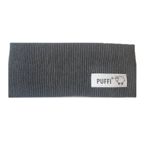 PUFFI® Naglavni trak rebrasti, Dark grey