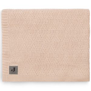 Jollein® Pletena odejica 75x100cm River Knit, Pale Pink