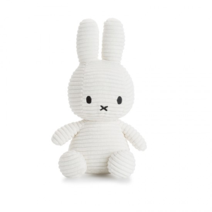 MIFFY zajček mehka igrača Corduroy Offwhite - 23 cm