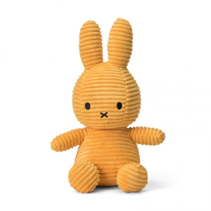 MIFFY zajček mehka igrača Corduroy Yellow - 23 cm