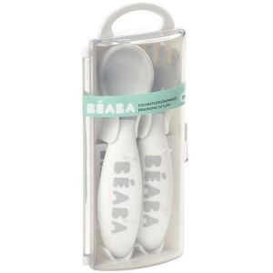 Beaba® Jedilni set - žlica /vilica, Grey