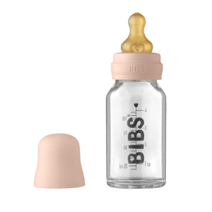 Bibs® Otroška steklenička Kompletni set, Blush 110ml