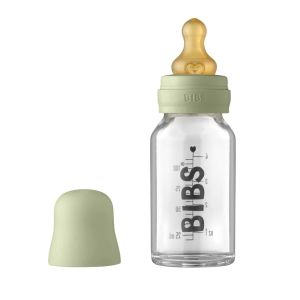 Bibs® Otroška steklenička Kompletni set, Sage 110ml