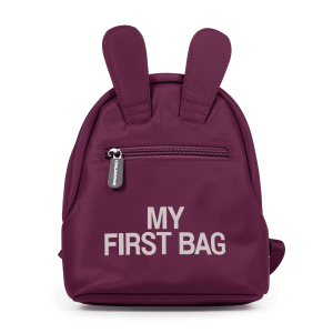 CHILDHOME® Otroški nahrbtnik 'MY FIRST BAG', Aubergine