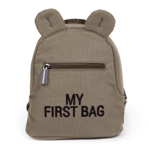 CHILDHOME® Otroški nahrbtnik 'MY FIRST BAG', Canvas Khaki