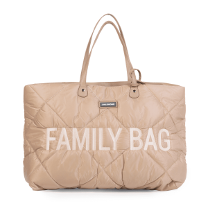 CHILDHOME® Torba Family Bag Nursery Bag Puffered, Beige