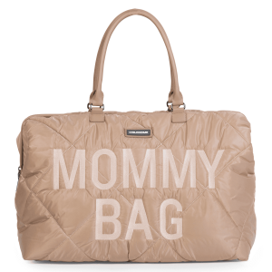 CHILDHOME® Torba Mommy Bag Puffered, Beige