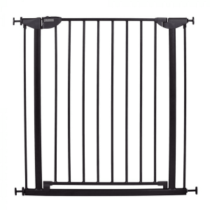 CHILDHOME® Varnostna ograjica Eltra 75-81 Metal, Black