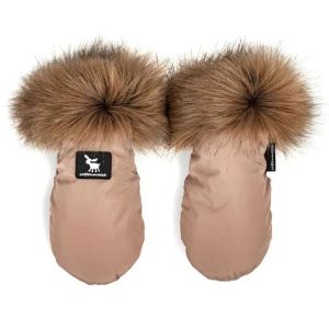 COTTONMOOSE Rokavice za voziček (univerzalne), Beige