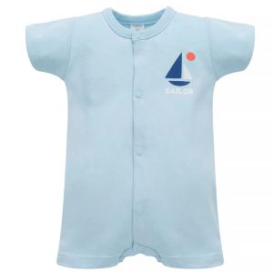 Romper SAILOR, Baby blue