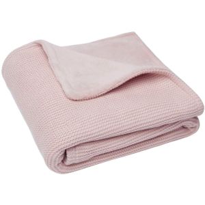 Jollein® Odejica 75x100 cm Basic Knit Pale Pink/Coral