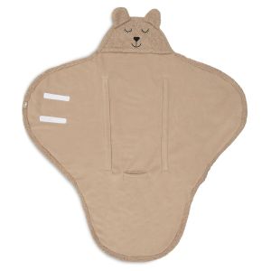 Jollein® Odeja za novorojenčke Bear Boucle, Biscuit