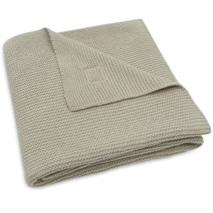 Jollein® Otroška pletena odeja 75x100cm Basic Knit, Olive Green