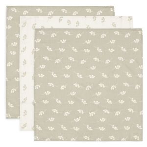 Jollein® Tetra pleničke Muslin 70x70cm, Olive Green - 3 Pack