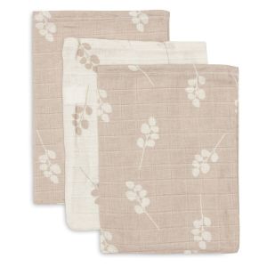 Jollein® Tetra pleničke Muslin 15x20cm, Twig Wild Rose (3pack)