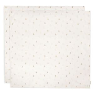 Jollein® Tetra pleničke Muslin 70x70cm, Happy Miffy, Nougat (3 Pack)