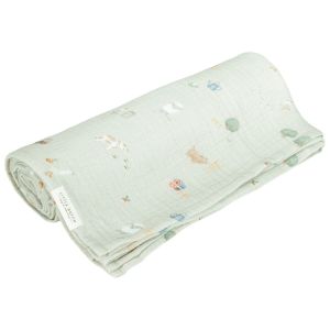 Little Dutch® Povijalna plenička muslin 120x120cm, Little Farm 