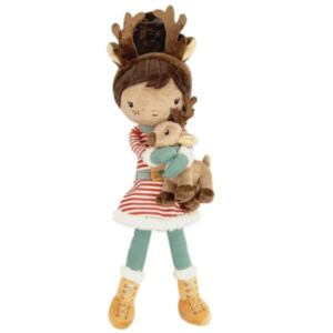 Little Dutch® Punčka Evi Christmas Doll - M (35 cm)