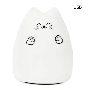 Rabbit&Friends Mehka Lučka Muc Srečko USB polnjenje White