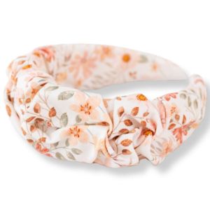 Puffi® Obroč za lase WIDE, Peachy flowers