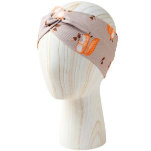 Puffi® Otroški naglavni trak twist ribbed, Forest fun