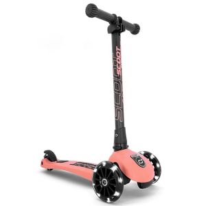 SCOOT&RIDE Otroški skiro Highwaykick 3 LED, Peach